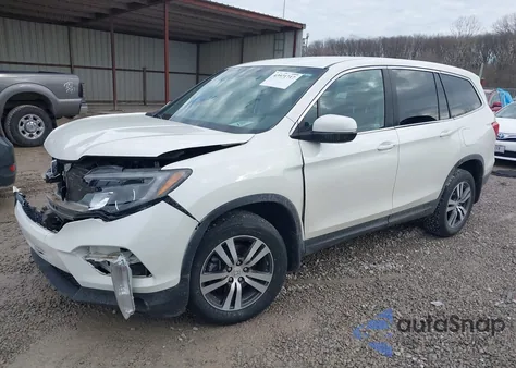 2018 Honda Pilot Ex z USA, uszkodzony, nr VIN 5FNYF6H33JB038246